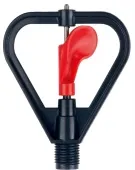 Microirigare. Microțeavă, picurătoare - Aspersor mini plastic D. 1/2" FE 1.5-3 bar, R=3-6 m, 200-450 LPH  UNITAPE