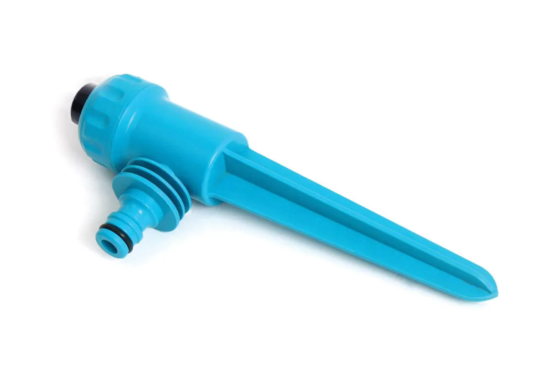 Furtunuri de grădină și accesorii pentru irigare (Cellfast) - Aspersor static, cu tarus, plastic R=4-5.5 m, S=50-100 m², PN4 WULCAN  CELLFAST