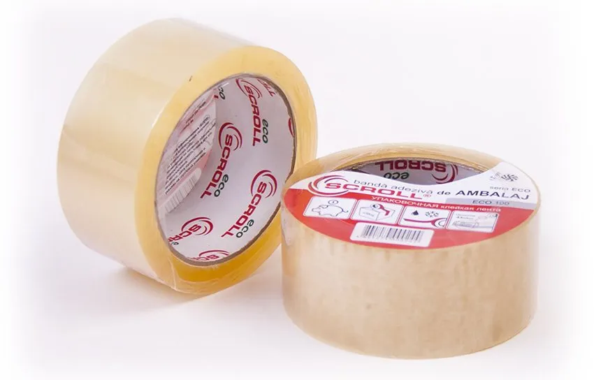 Bandă adezivă, bandă izolatoare - Banda adeziva de ambalaj ECO-100