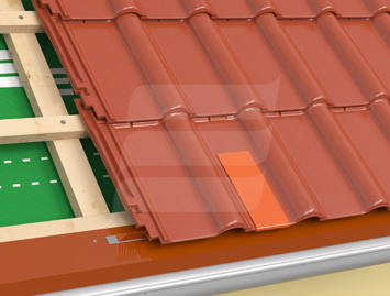 Banda FLEXBIT pentru lipirea și etanșarea acoperișurilor, RAL 8019 Maro [1]