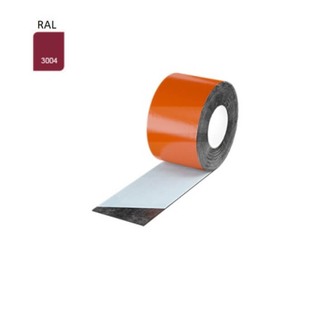 Elemente auxiliare p/u acoperiş - Banda FLEXBIT pentru lipirea și etanșarea acoperișurilor, RAL 3004 Bordo