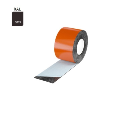 Elemente auxiliare p/u acoperiş - Banda FLEXBIT pentru lipirea și etanșarea acoperișurilor, RAL 8019 Maro