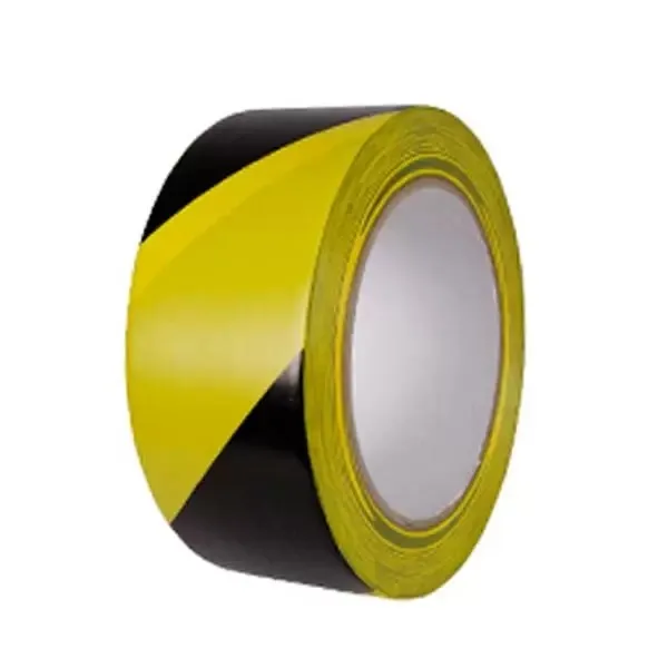 Bandă adezivă, bandă izolatoare - Banda marcaj 50 mm x 33 m PVC (galben-negru) 810107