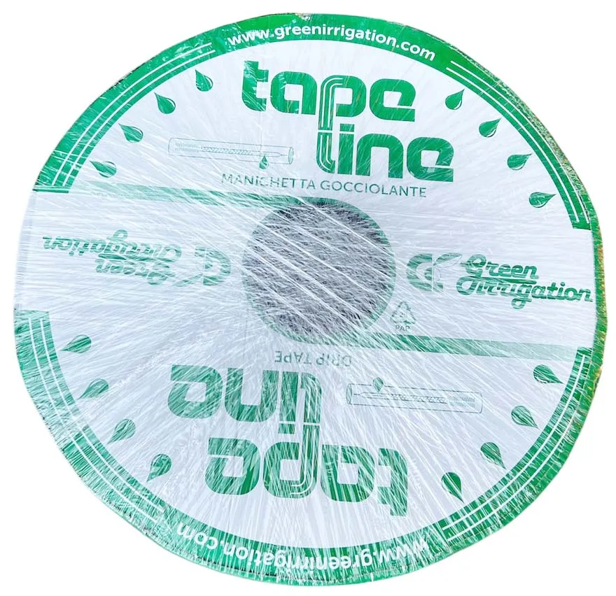 Bandă pentru irigare prin picurare. Fitinguri - Banda pentru irigatii prin picurare D. 16 mm, 6 mil, 30 cm, 0.8 bar, 1.5 LPH Aquatape/Tapeline  PLASTIC-PUGLIA