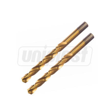 Accesorii pentru scule electrice - Burghiu pentru metal HSS  2.7 mm L=57 mm M2 (set 2 buc.) Industrial  HARDEN