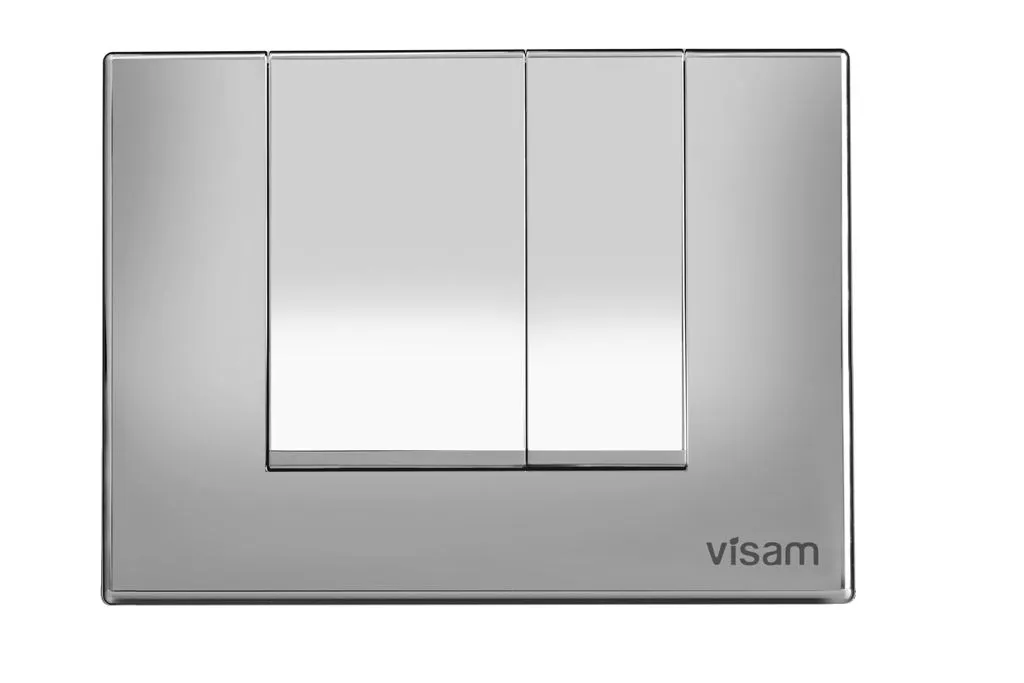 Instalații sanitare - Buton actionare rezervor (incorporabil) ALINDA (crom)  VISAM