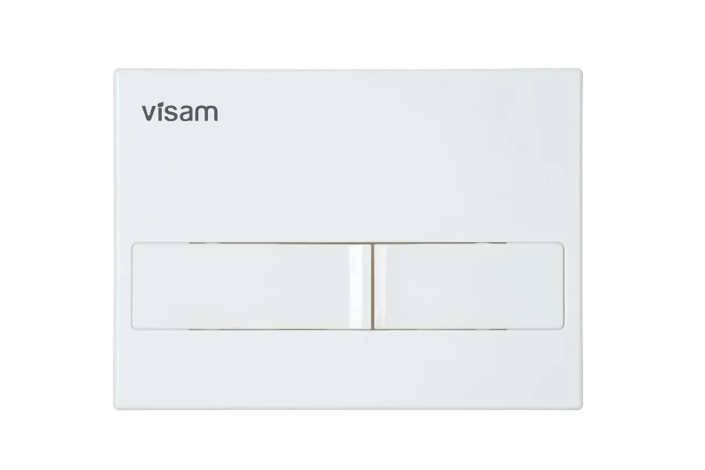 Instalații sanitare - Buton actionare rezervor (incorporabil) KARINA (alb)  VISAM