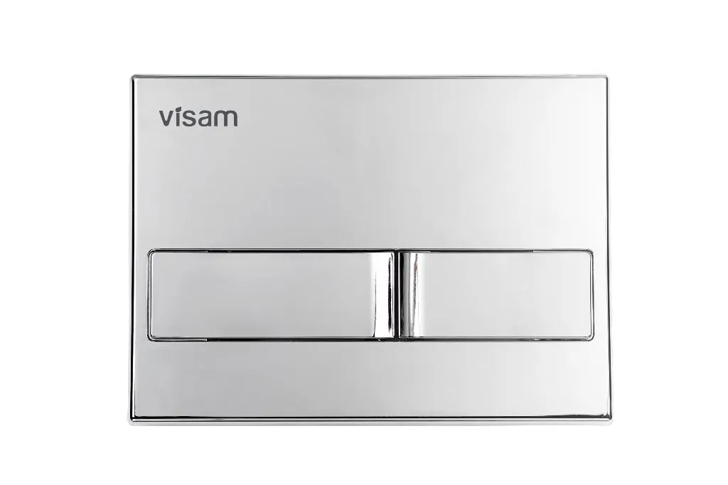 Instalații sanitare - Buton actionare rezervor (incorporabil) KARINA (crom)  VISAM