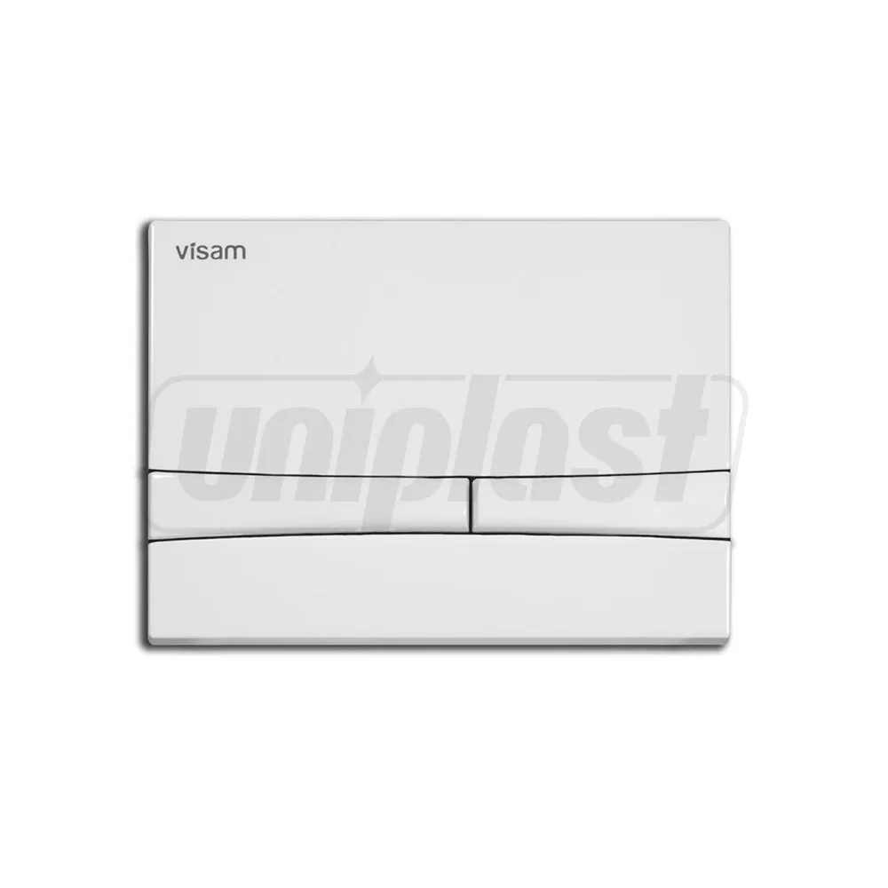 Butoane de evacuare pentru instalații - Buton actionare rezervor (incorporabil) MIA (alb)  VISAM