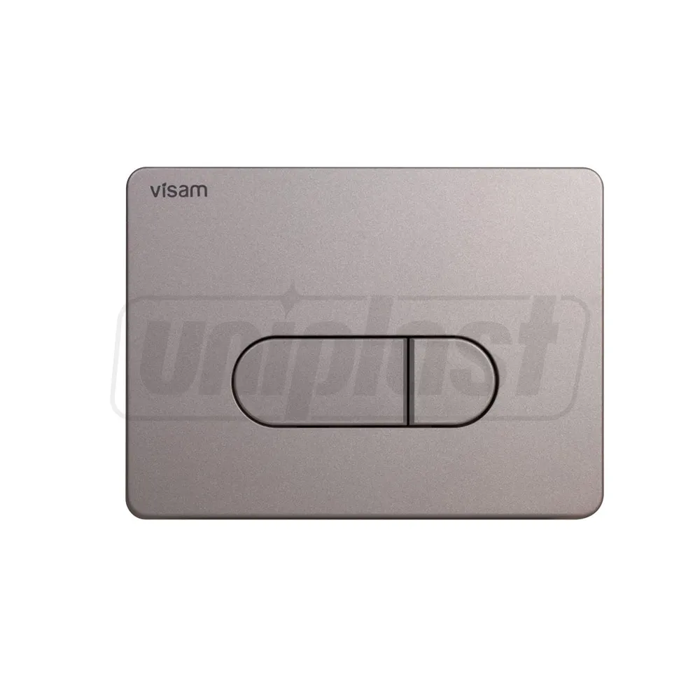 Instalații sanitare - Buton actionare rezervor (incorporabil) SIENA (crom mat) (Matt Chrome)  VISAM