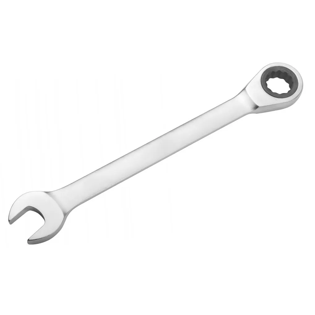 Scule pentru mecanică auto. Chei - Cheie combinata cu clichet 14 mm  TOLSEN