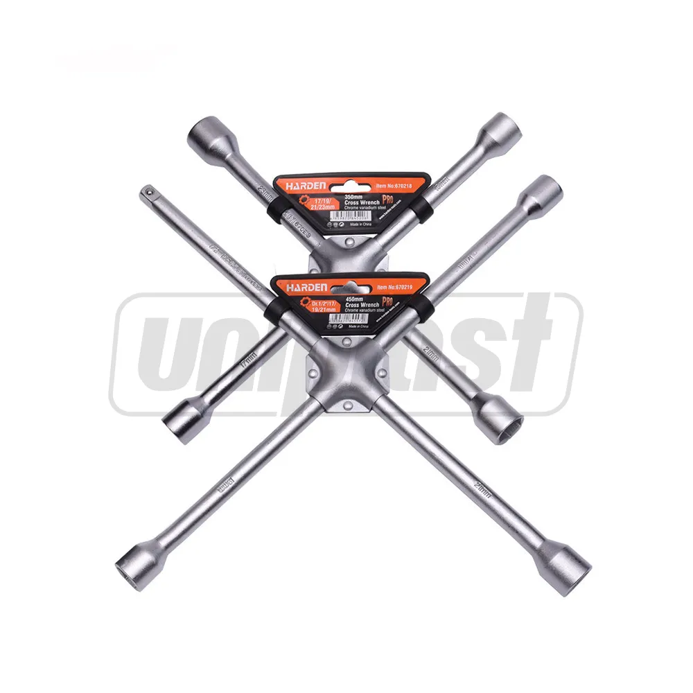 Scule pentru mecanică auto. Chei - Cheie cruce pentru roti 14" (17 x 19 x 21 mm) Pro  HARDEN