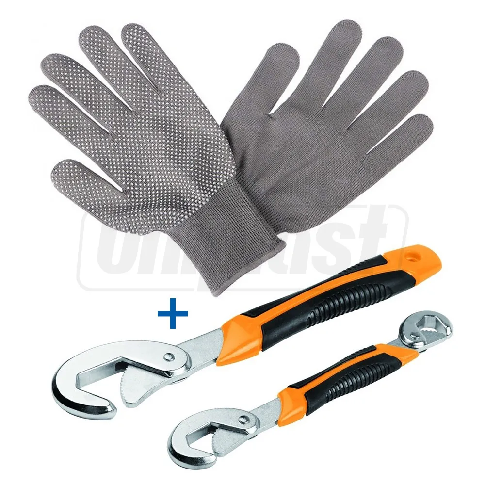 Scule pentru mecanică auto. Chei - Cheie universala dubla 9-32 mm (2 buc. cu manusi in set) Pro  HARDEN