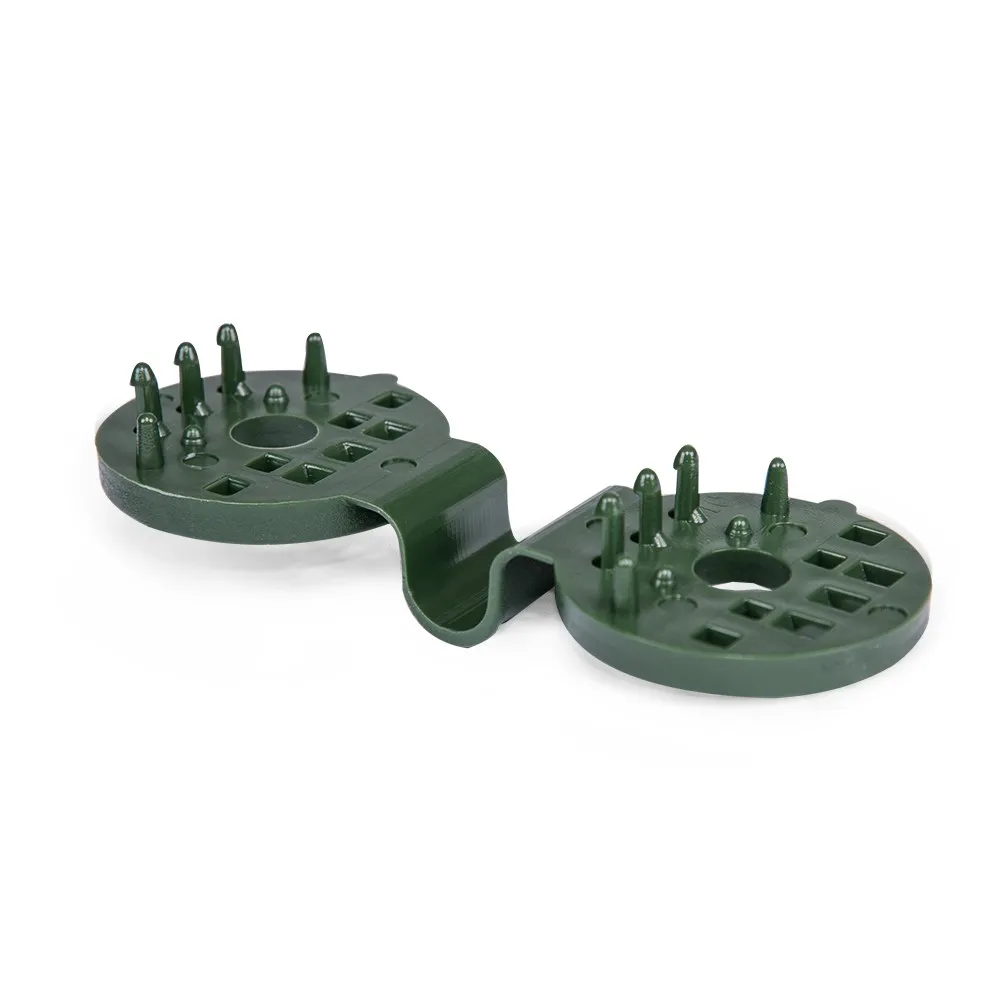 Plasă de umbrire - Clips plastic pentru plasa umbrire rotund (verde) BCK4-GR-L  BRADAS