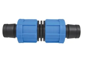 Bandă pentru irigare prin picurare. Fitinguri - Conector banda + banda D. 17 (reparator)  UNITAPE