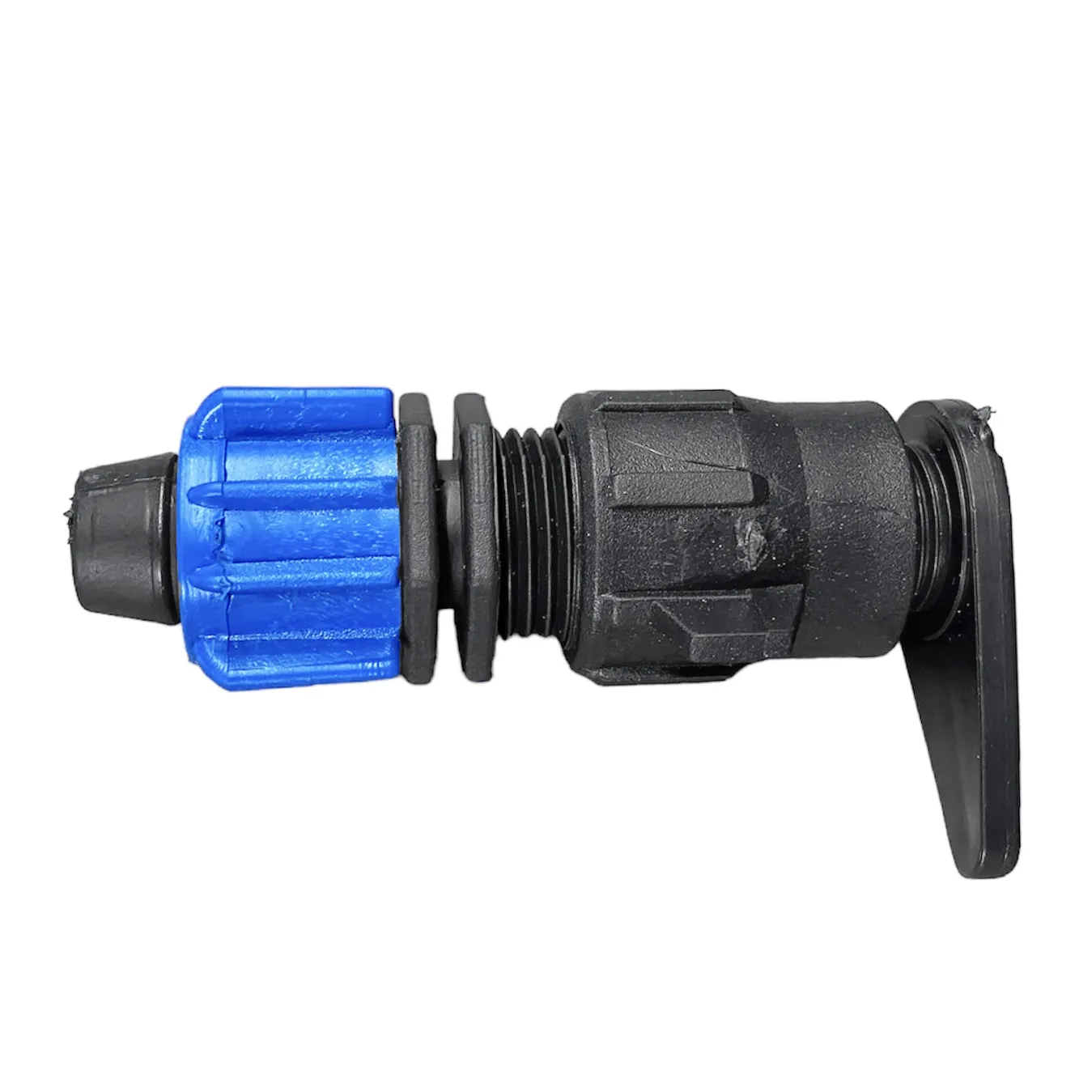 Bandă pentru irigare prin picurare. Fitinguri - Conector banda D. 17 + LayFlat  MTS