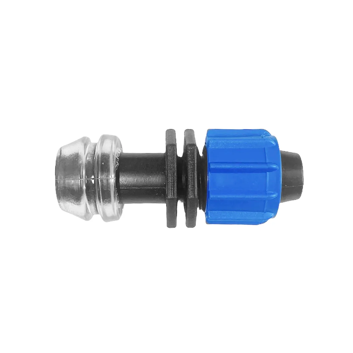 Bandă pentru irigare prin picurare. Fitinguri - Conector PE + banda D. 17 (cu garnitura) MS 7465