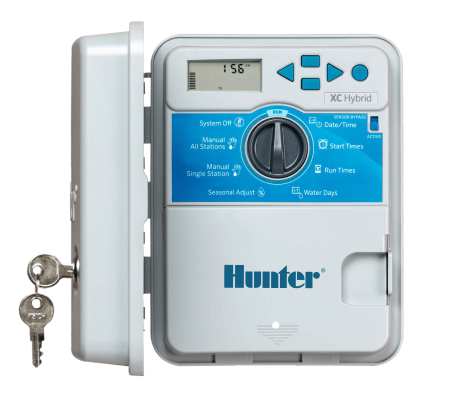 Sisteme de irigare automată Hunter - Controller irigatii 6 zone (exterior) XCH-600 Hybrid-baterie  HUNTER