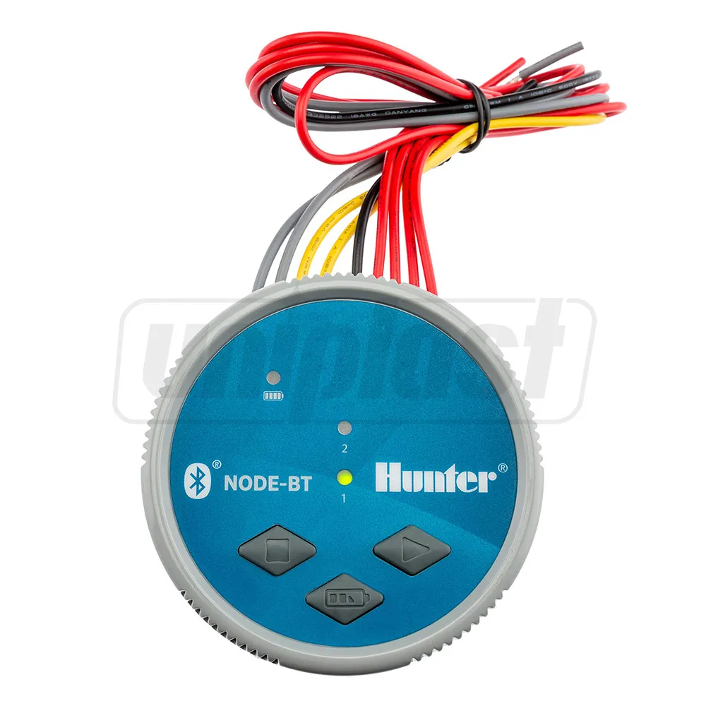 Sisteme de irigare automată Hunter - Controller irigatii cu baterie, 22 V, 4 zone NODE-BT-400 cu functia Bluetooth  HUNTER