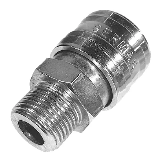 Scule pneumatice, accesorii - Cupla rapida universala FE D.  1/4" din otel cromat SE3-2SM/STEEL  BRADAS