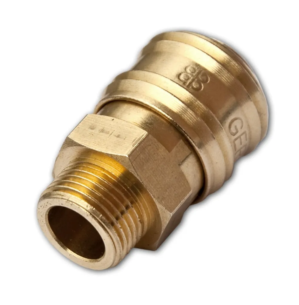 Scule pneumatice, accesorii - Cupla rapida universala FE D.  3/8" din alama SE2-3SM  BRADAS