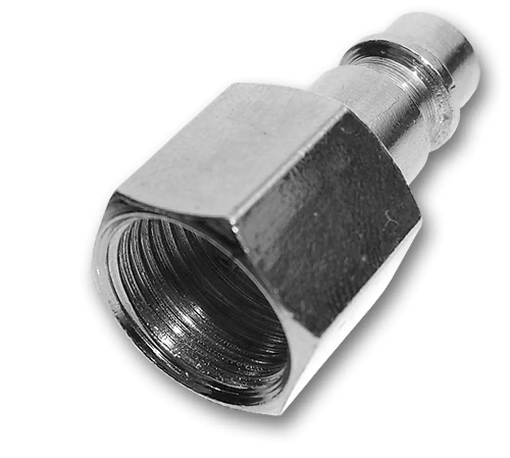 Scule pneumatice, accesorii - Cupla tata cu filet inerior FI D.  3/8" din otel cromat SE2-3PF/STEEL  BRADAS
