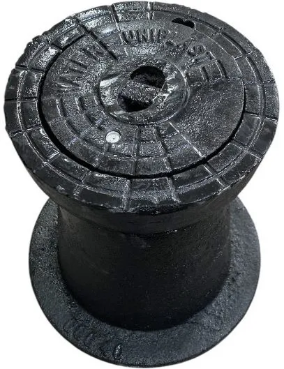 Capace din fontă - Cutie carosabila stradala de protectie vane concesie din fonta D.270/195 H=280 mm EN124 D400