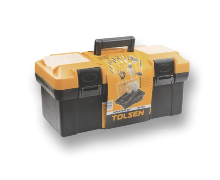 Cutii și genți pentru scule - Cutie cu scule (set) 420 x 230 x 190 mm (26 piese)  TOLSEN