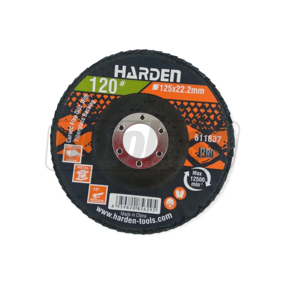 Accesorii pentru scule electrice - Disc circular 125 x 22.2 x 120 mm Pro  HARDEN