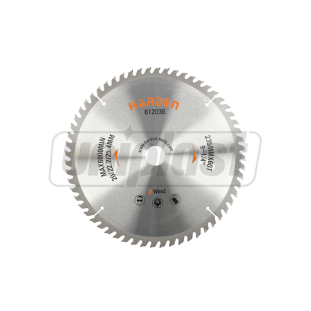 Accesorii pentru scule electrice - Disc circular, pentru lemn 235 mm x 60 Pro  HARDEN