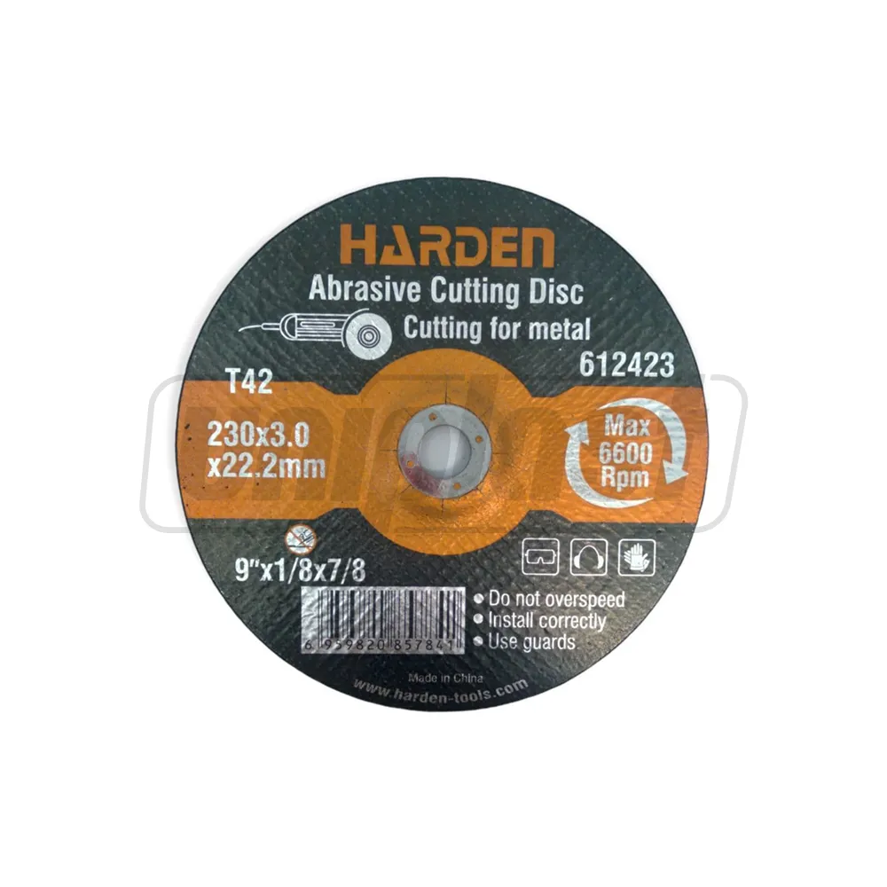 Accesorii pentru scule electrice - Disc circular, pentru metal 230 x 3.0 x 22.2 mm, tip 42 Pro  HARDEN