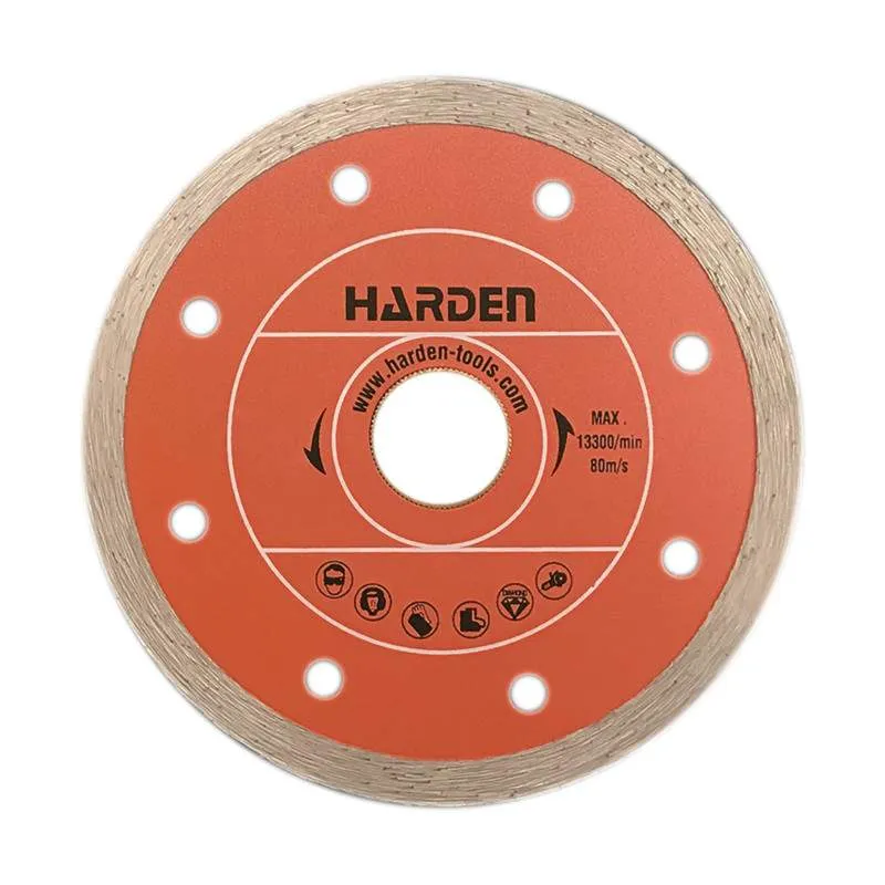 Accesorii pentru scule electrice - Disc diamantat pentru gresie si faianta 115 (4 - 1.2") x 22.2 mm Industrial  HARDEN