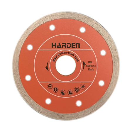 Accesorii pentru scule electrice - Disc diamantat pentru gresie si faianta 230 x 22.2 mm Industrial  HARDEN