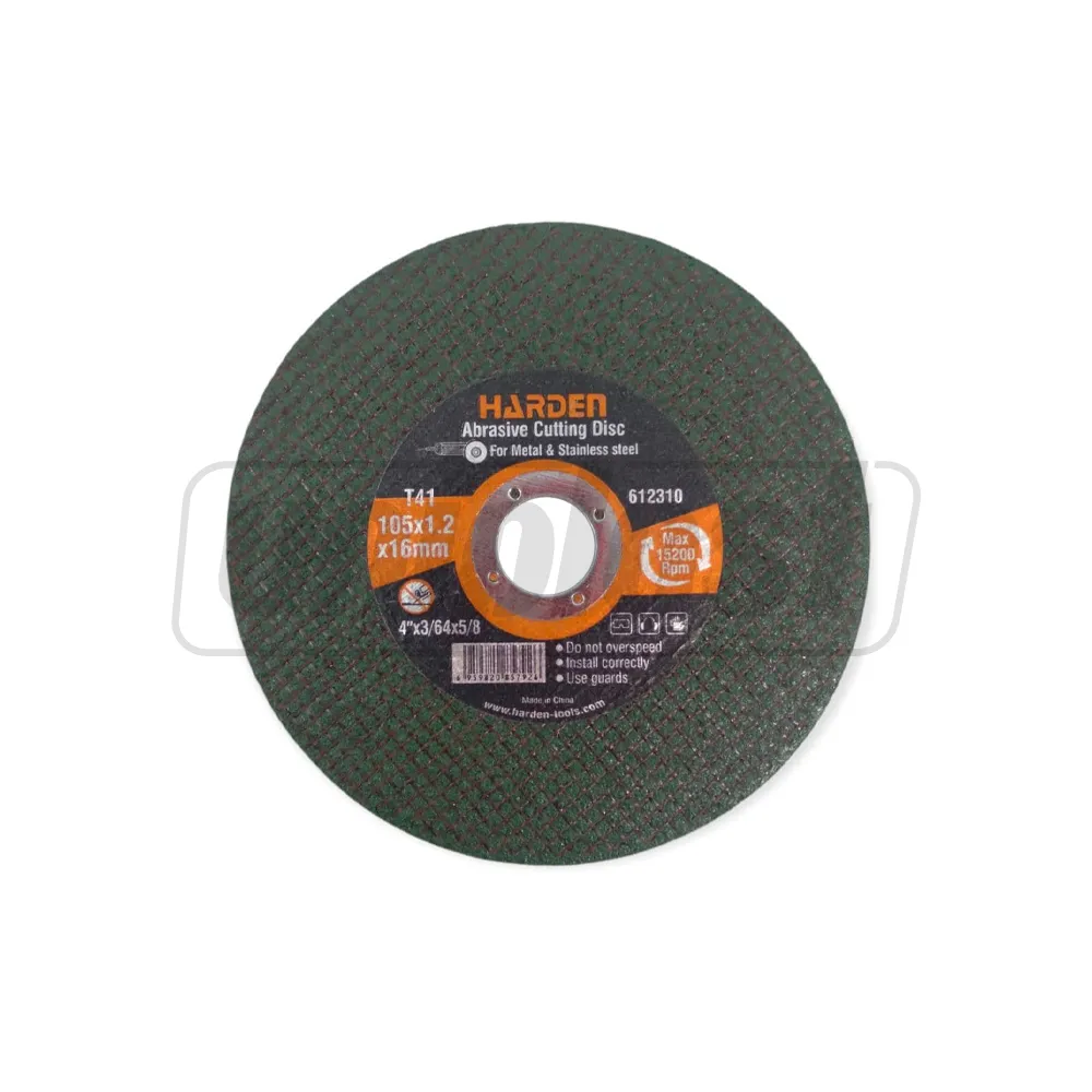 Accesorii pentru scule electrice - Disc pentru metal 105 x 1.2 x 16 mm Pro  HARDEN