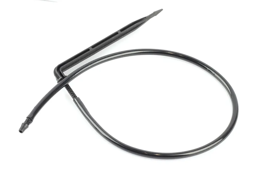 Microirigare. Microțeavă, picurătoare - Distribuitor asamblat SET 1 directie pentru emitator D. 4, 50 cm, 0-2.4 LPH  UNITAPE