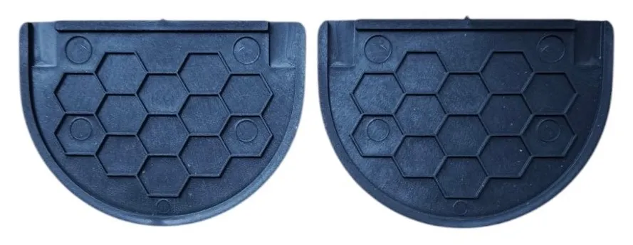 Canalizare - Dop pentru rigola PP D.100 H=70 mm (set 2 buc.)  MUFLESYSTEM