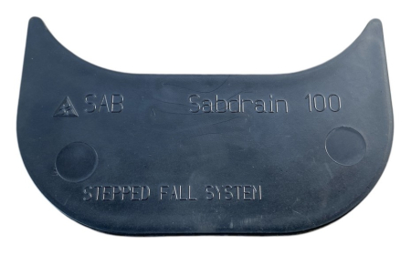 Canalizare - Dop-reductie trepte H100 x H50 mm pentru rigola PP 100x100 (Art. 5009 1005)  SAB