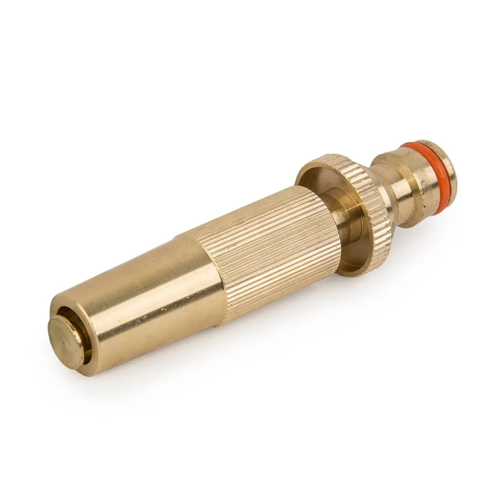 Furtunuri de grădină și accesorii pentru irigare (Cellfast) - Duza reglabila din alama D. 1/2"-5/8" BR-4710  BRADAS