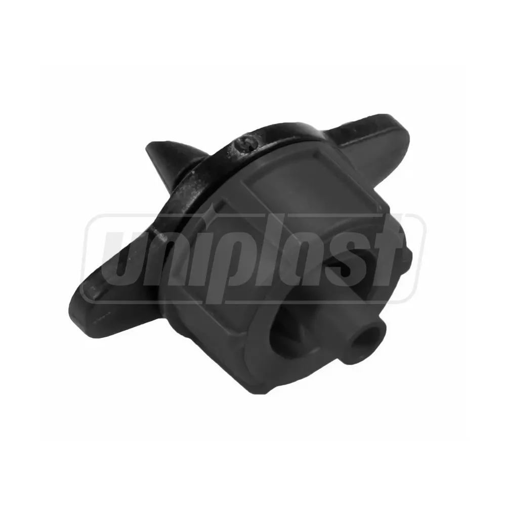Microirigare. Microțeavă, picurătoare - Emitator cu presiune compensata  D.5  1/4" 4 LPH, 0.8-3.2 bar (negru)  SAB