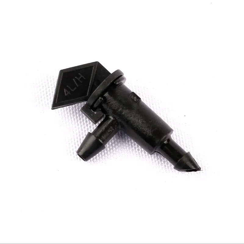 Accesorii pentru irigare - Emitator inserare D. 1/4" 4 LPH, 0.8-1.0 bar (negru)  UNITAPE