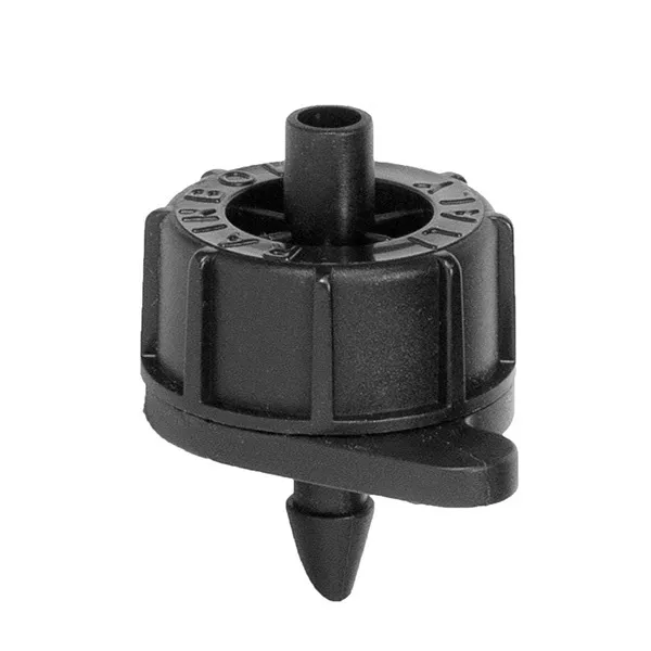 Microirigare. Microțeavă, picurătoare - Emitator inserare D.4,5  1/4" 4 LPH, 0.8-3.2 bar (negru)  UNITAPE
