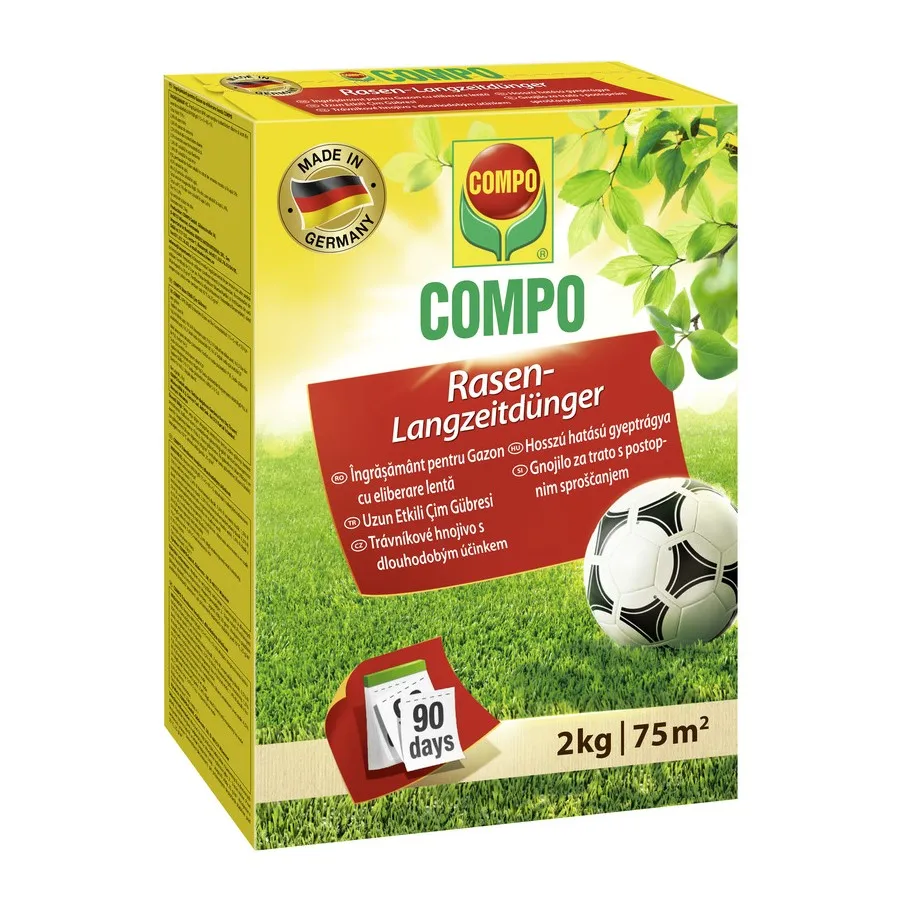 Grădinărit și accesorii - Fertilizant gazon cu actiune lenta, granule 2 kg  COMPO