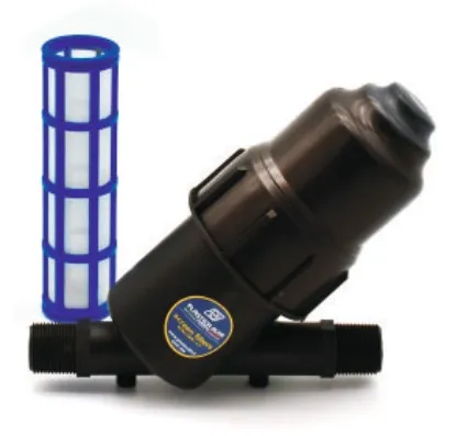 Filtre pentru irigare - Filtru (Y) D. 1" cu plasa poliester cu dop /alungit  20015-D2T-120