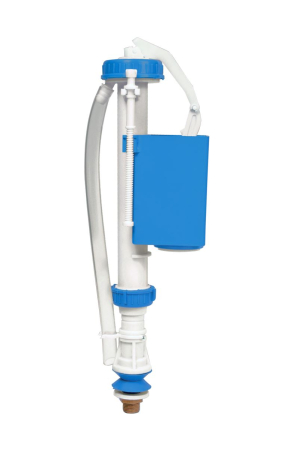 Mecanisme de admisie și evacuare, supape plutitoare pentru diverse rezervoare - Flotor pentru rezervor WC, cap din plastic, cu filet D. 3/8", alimentare verticala  VISAM