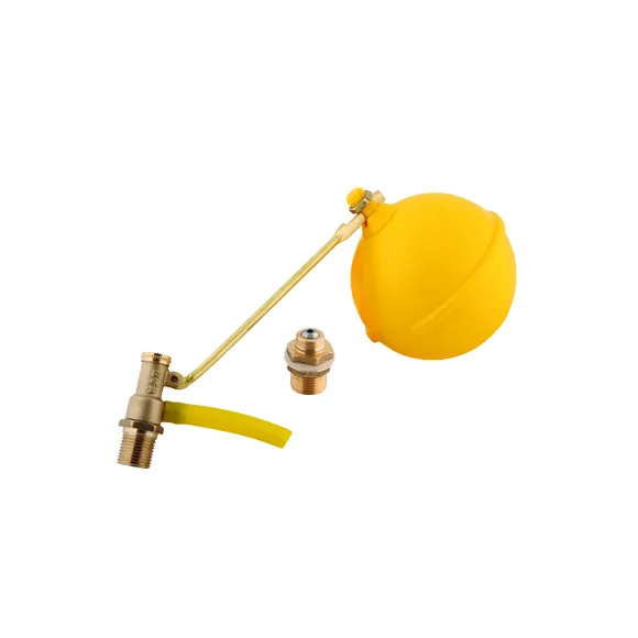 Mecanisme de admisie și evacuare, supape plutitoare pentru diverse rezervoare - Flotor rezervor alama D.  3/4"  KAS