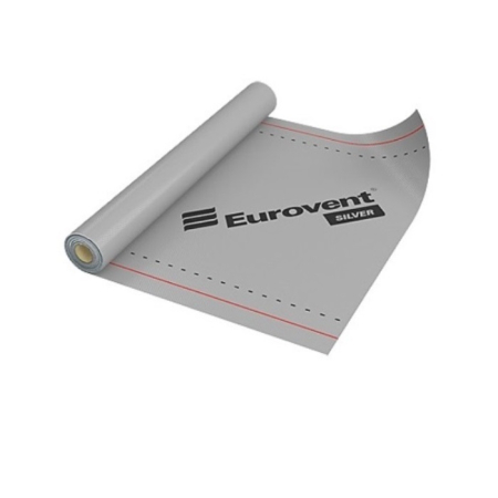 Accesorii p/u izolare acoperiş - Folia SILVER LIGHT 75D, micro-perforată, permeabilă la vapori