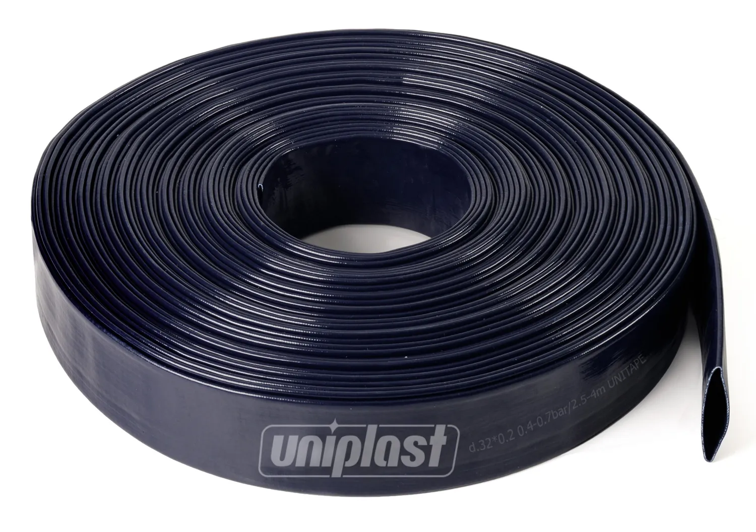 Furtun pentru irigare. Fitinguri - Furtun-aspersor "Ceata" D. 32x0.2, 0.4-0.7 bar, 2.5-4 m  UNITAPE