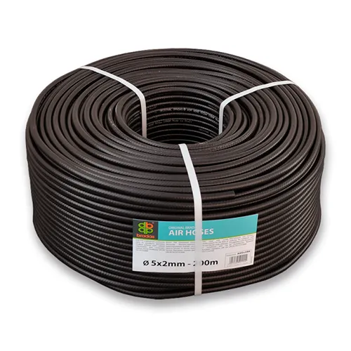 Scule pneumatice, accesorii - Furtun pentru aer 5x2 mm 15 bar AH05*2BK  BRADAS