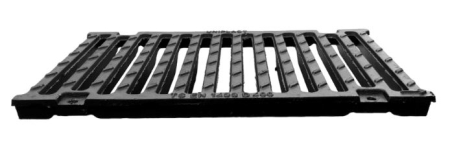 Grile și canale de scurgere; trape de curte din fontă și plastic - Gratar fonta canalizare fara rama 300x500x30 mm D400 TR