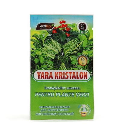 Grădinărit și accesorii - Ingrasaminte minerale pentru plante verzi Kristalon 20 g  FERTILUX